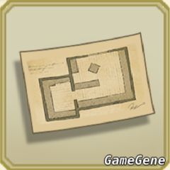 案发现场的平面图